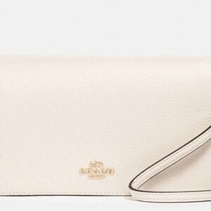 Coach fold over Crossbody wallet NWT